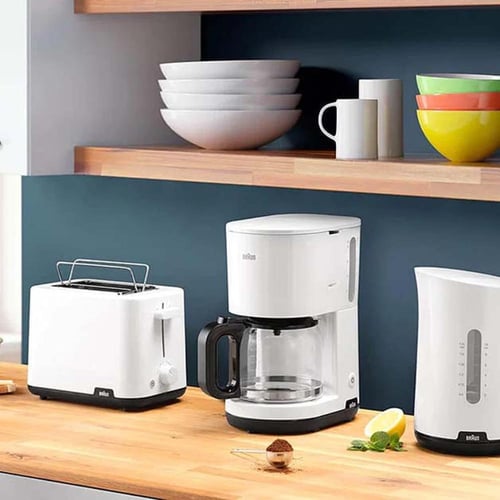 براون BRKF1100WH ماكينة تحضير القهوة 1000 واط 10 أ...