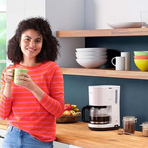 براون BRKF1100WH ماكينة تحضير القهوة 1000 واط 10 أ...