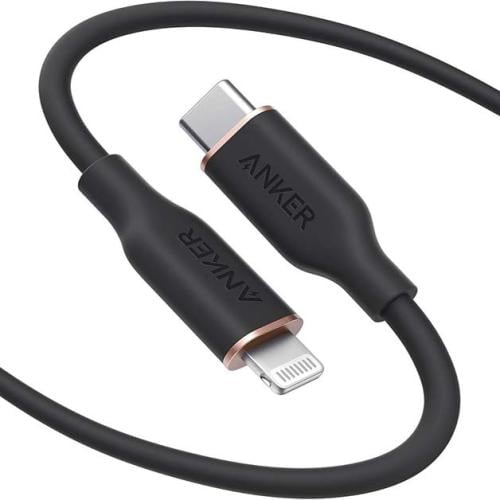 انكر كابل كيبل USB-C الى لايتنينج ميدنايت بلاك 6 ق...