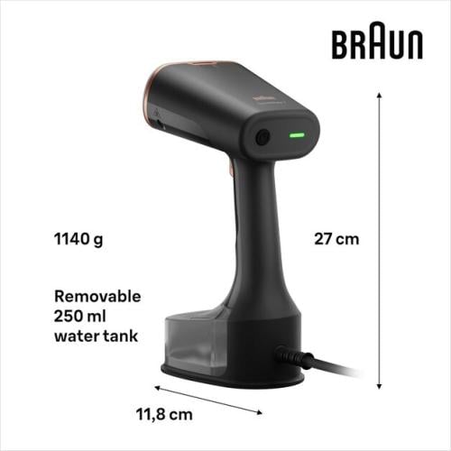 براون BRGS7077BK أداة كي بخار كويك ستايل محمولة لل...