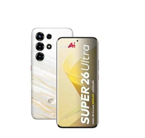 ايتل s26 Ultra ,رام 8 جيجا, 256 جيجا ,ابيض