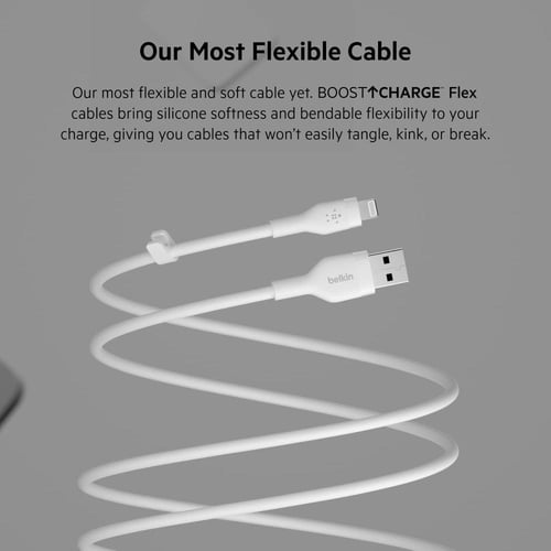 بيلكن كيبل بوست تشارج فليكس سيليكون من USB النوع A...