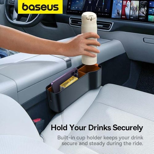 بيسوس منظم تخزين للسيارة - اسود