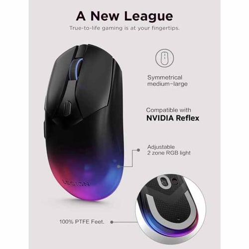 لينوفو ليجون M410, ماوس العاب, سلكية ولاسلكية 2.44...