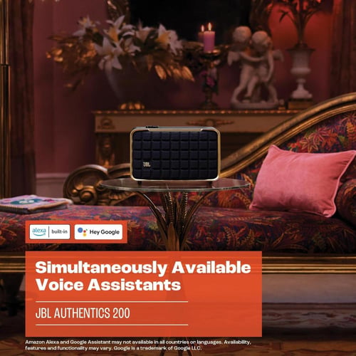 جي بي ال Authentics 200 مكبر صوت منزلي ذكي اسود