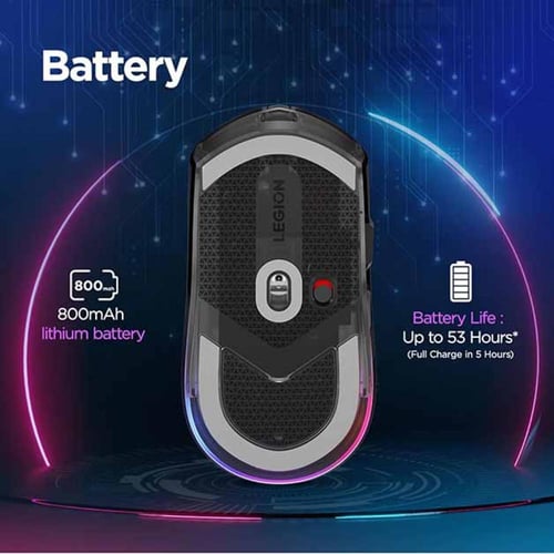 لينوفو ليجون M410, ماوس العاب, سلكية ولاسلكية 2.44...