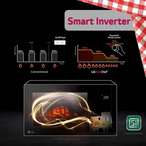 ال جي MS4295DIS مايكرويف 42 لتر 1200واط