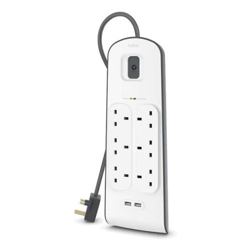 بيلكن مقبس تمديد كهربائي للحماية من اندفاع التيار...