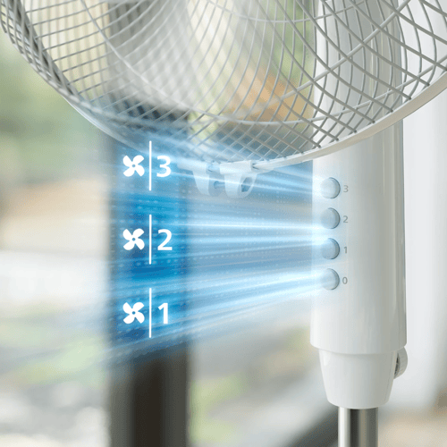 فيليبس ACP620/00 سلسلة 600 مروحة أبيض