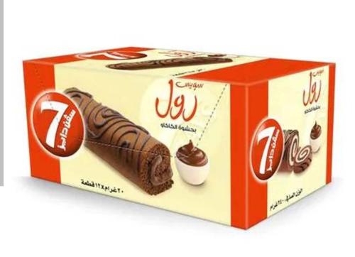 سويس روال شكلاتة لوزين12حبة