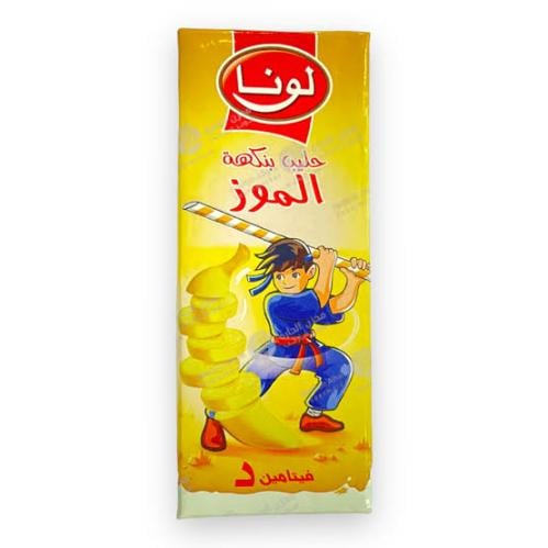 حليب لونا 200مل موز