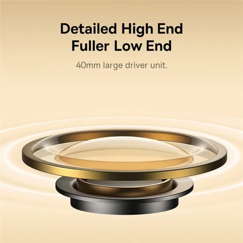 بيسوس - باوي D05 سماعة بلوتوث لاسلكية - اسود