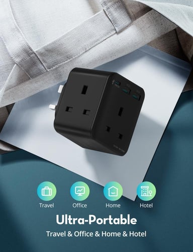 فيش راف باور بايونير 3 مداخل طاقه ثلاثيه مع منفذين...