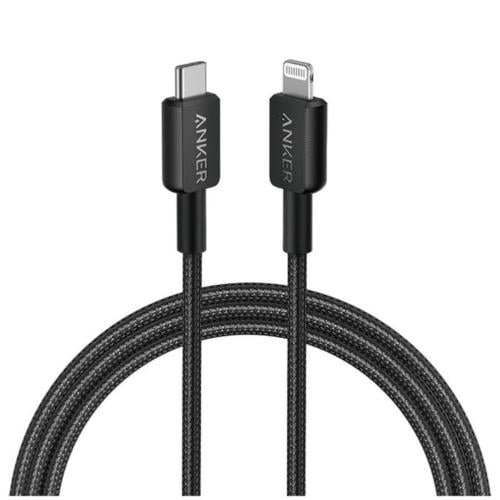 سلك شاحن لايتنغ بطول 3 ft متوافق مع اجهزه ابل _ اس...