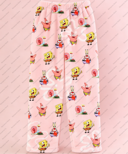 بناطيل سبونج بوب صوف ناعمه ومريحه