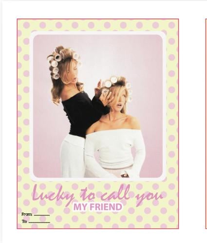 Friend cards