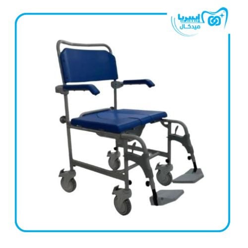 كرسي حمام عريض كفرات صغيرة مقاوم للصدا مطور C008