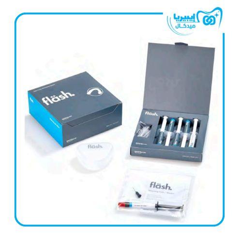 جل تبييض الاسنان المنزلي من فلاش
