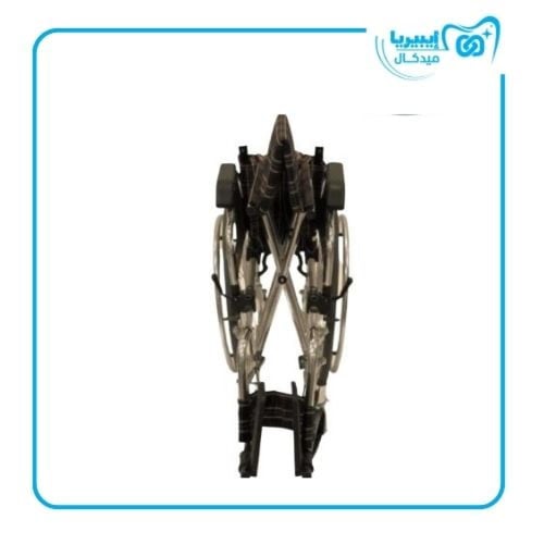 كرسي المنيوم متحرك كفر كبير خفيف الوزن