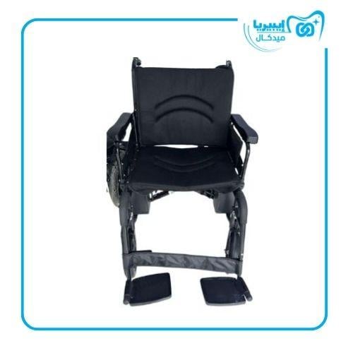 كرسي كهربائي متحرك - طبي مريح قابل للطي مع مساند ل...