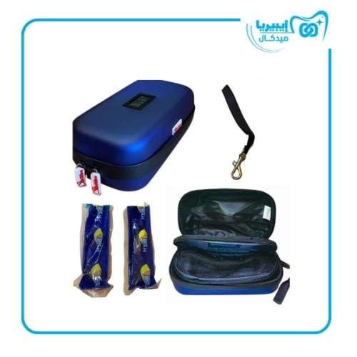 حافظة مبردة للسفر مع شاشة للادوية