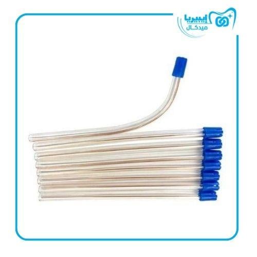 Disposable Saliva Ejector 15x 6mm clear with blue/...