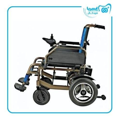 كرسي كهربائي 18 انش 1112 الوان اسود وازرق