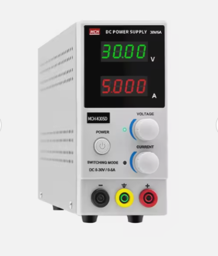 مزود طاقة مختبر احترافي 30V 10A مع شاشة رقمية