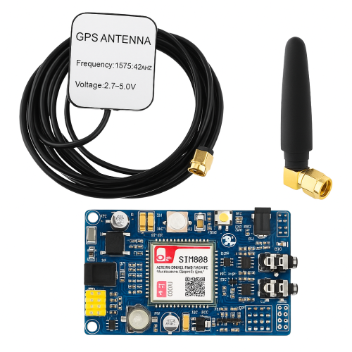 وحدة Sim808 GSM GPRS GPS مع هوائي GPS