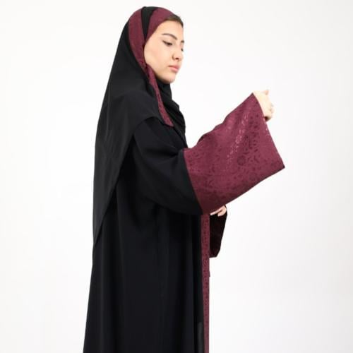 عباية برغندي