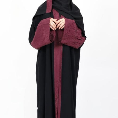 عباية برغندي