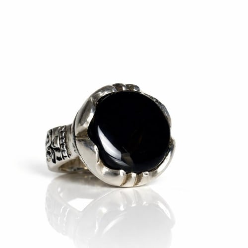 خاتم عقيق يماني شفة العبد