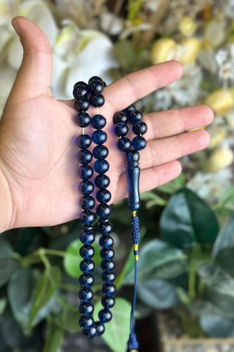 سبحة زعفراني فواح أزرق كركوشة