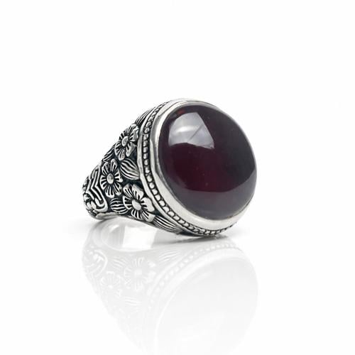 خاتم عقيق يماني كرزي