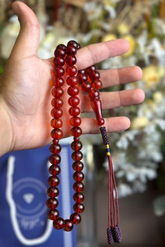 سبحة بكلايت أحمر ذروي كركوشة