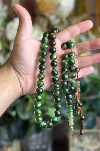 سبحة فاتوران أخضر منجم