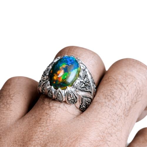 خاتم أوبال فاير عالي