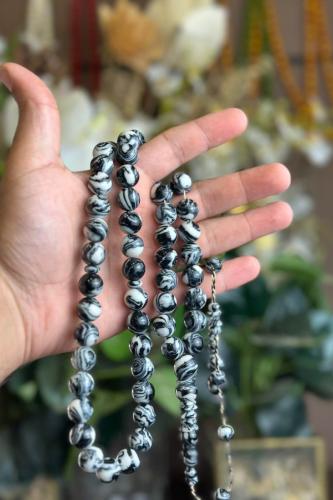 سبحة فاتوران أسود عكروكي