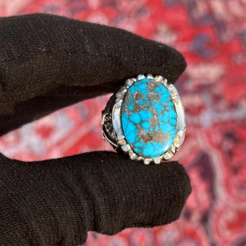 خاتم فيروز نيشابوري شبكي