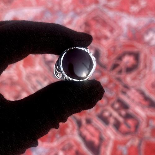 خاتم عقيق يماني كرزي