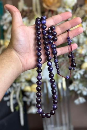 سبحة فاتوران ازرق منجم