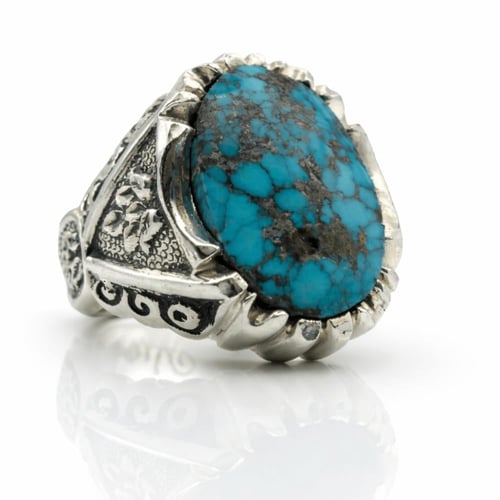 خاتم فيروز نيشابوري شبكي