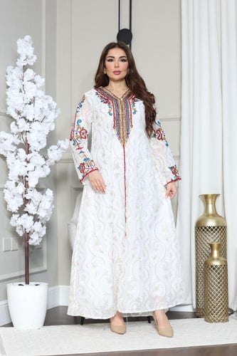 جلابية اورقنزا مزخرفة