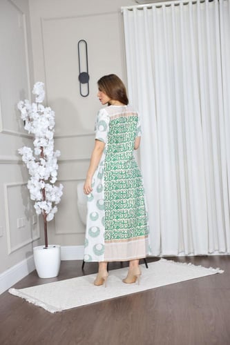 جلابيه رمضانيه بنقش الحروف العربيه