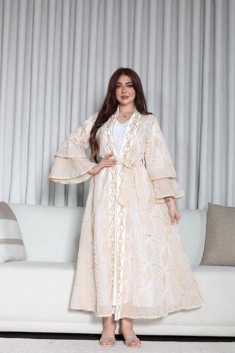 جلابيه قطعتين تطيز شك