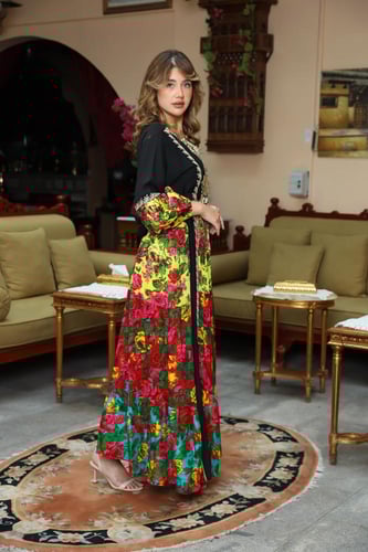 جلابيه شالكي رمضانيه بكلفه بالصدر