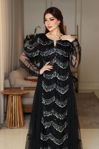 جلابيه للعيد بكلفه مطرزه