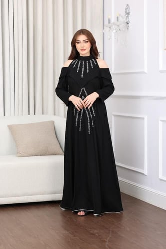 فستان بتطريز يدوي شك