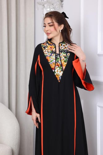 جلابية بكلفه بالصدر