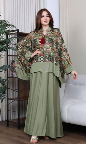 جلابيه رمضانيه بتدخيلات الخام البدوي